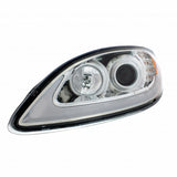 Chrome Projection Headlight With LED Turn Signal For International Prostar