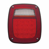 LED Universal Combination Light - 16 Red + 22 White LED