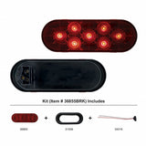 7 LED 6" Oval Stop, Turn & Tail Light Kit