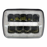 5” x 7” LED Rectangular Light with LED Light Bar