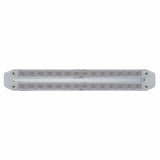 Dual 14 LED 12" Turn Signal Light Bars - Amber LED/Clear Lens