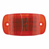 14 LED Rectangular Clearance/Marker Light - Red LED/Red Lens