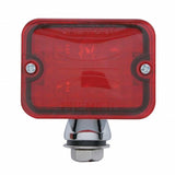 6 LED Medium Rod Light - Red LED/Red Lens