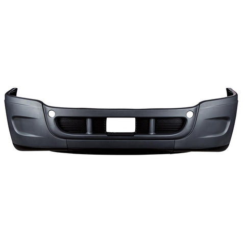 Complete 3-Piece Front Bumper Set Without Fog Light Hole For 2008-2017 Freightliner Cascadia
