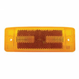 16 LED Rectangular Clearance/Marker Light - Amber LED/Amber Lens