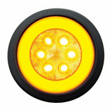 21 LED 4" "GLO" Turn Signal Light Kit - Amber LED/Amber Lens