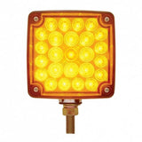 52 LED Reflector Double Face Turn Signal - Amber/Red Lens