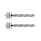 Chrome Long Dash Screw With Copper Crystal For Freightliner (2 Pack)