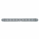 10 LED 9" Stop, Turn & Tail Light Bar w/ Bezel - Red LED/Clear Lens
