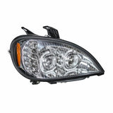 Chrome High Power LED Projection Headlight For 1996-2018 Freightliner Columbia