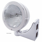 Stainless Steel "Bullet" Classic Headlight 6014 Bulb