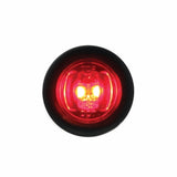 2 LED Mini Clearance/Marker Light - Red LED/Red Lens