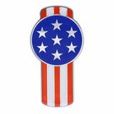 Chrome Die Cast USA Flag Emblem