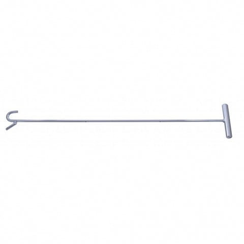 31" Chrome Fifth Wheel Pin Puller w/ Hook