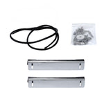 430 Stainless Steel Bug Deflector For Peterbilt 379 Long Hood