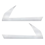 430 SS Below Headlight Fender Guards For 2018-2022 Freightliner Cascadia (Pair)