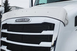 430 SS Bug Deflector With Hood Tilt Handle For 2018-2021 Freightliner Cascadia