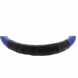 18” Steering Wheel Cover - Black & Blue