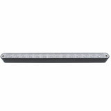 14 LED 12" Light Bar with Black Housing - Red LED/Clear Lens