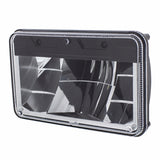 High Power LED 4"x6" High Beam Headlight with Polycarbonate Lens & Housing
