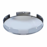 5 Even Dome Stainless Front Hub Cap - 1" Lip