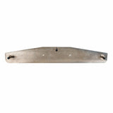 Chrome 4" x 24" Bottom Mud Flap Plate w/Welded Stud - Plain