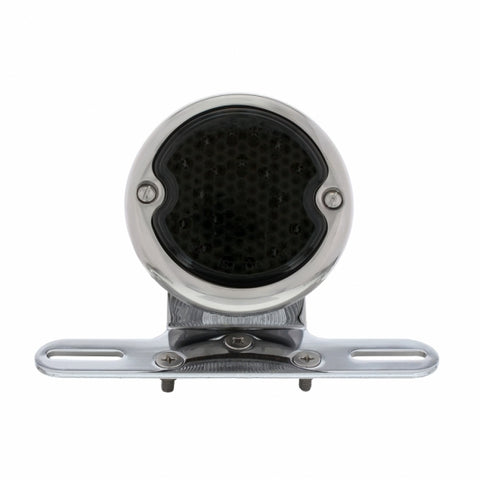 LED Motorcycle Rear Fender Tail Light - Chrome Bracket