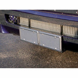 Stainless 2003+ Volvo VN License Plate Holder - 2 Plate