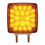 52 LED Double Face Turn Signal - Amber/Red Lens