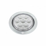 7 LED Deep Dish 4" S/T/T Light - Red LED/Clear Lens
