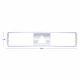 Chrome Hazard Switch Panel Trim For 2018-2020 Freightliner Cascadia