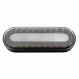 24 LED 6" Oval "MIRAGE" Stop, Turn & Tail Light - Red LED/Clear Lens