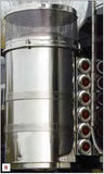 Peterbilt 19.75" Tall Multi Fit Rear Air Cleaner Bracket With 2" Round Holes