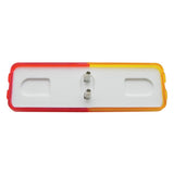 Incandescent Rectangular Fender Mount Clearance/Marker Light - Amber & Red Lens
