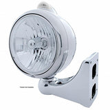 Chrome Guide 682-C Style Headlight Crystal H4 & LED Signal Clear Lens