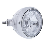 SS Guide 682-C Style Headlight Assembly W/Crystal Lens & 34 LEDs Position Light