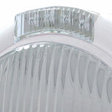 Chrome Classic Headlight H4 Bulb & LED Turn Signal - Clear Lens