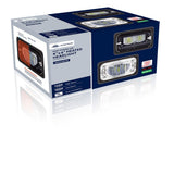 4" X 6" Heated LED Headlight High Beam - Black