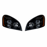 "Blackout" Headlights For 2008-2017 Freightliner Cascadia