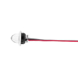 4 LED Dual Function Mini Watermelon Light (Clearance/Marker) - Red LED/Clear Lens
