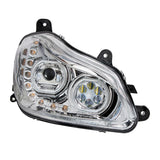 Chrome 10 LED Headlight for 2013-2021 Kenworth T680
