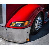 Blackout High Power LED Headlight w/LED Turn, Position, & DRL For 2008+ PB 386/387