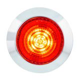 6 LED 1-1/4" Dual Function Light (Clearance/Marker)-Red LED/Red Lens