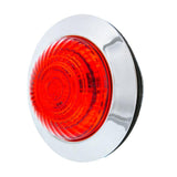 6 LED 1-1/4" Dual Function Light (Clearance/Marker)-Red LED/Red Lens