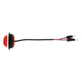 6 LED 1-1/4" Dual Function Light (Clearance/Marker)-Red LED/Red Lens