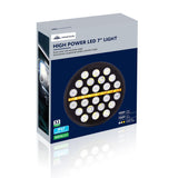 24 High Power LED 7" Light w/Dual Color Position Light