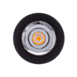 1 LED Mini Clearance Light Amber LED With Clear Lens w/ Rubber Grommet
