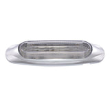 4 LED Light Track Clearance/Marker Light - Red LED/Clear Lens