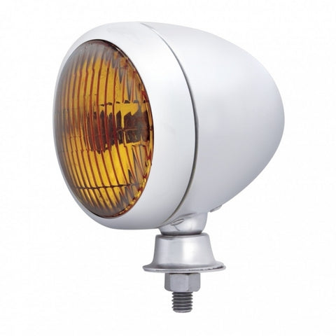 Stainless Teardrop Spot Light w/ Amber Lens