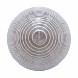 9 LED 2" Beehive Clearance/Marker Light - Red LED/Clear Lens